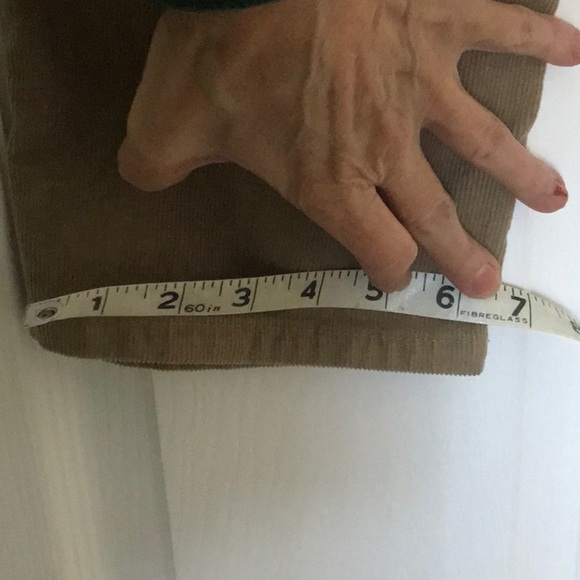 Talbots Corduroy Tan Pants - Picture 5 of 8